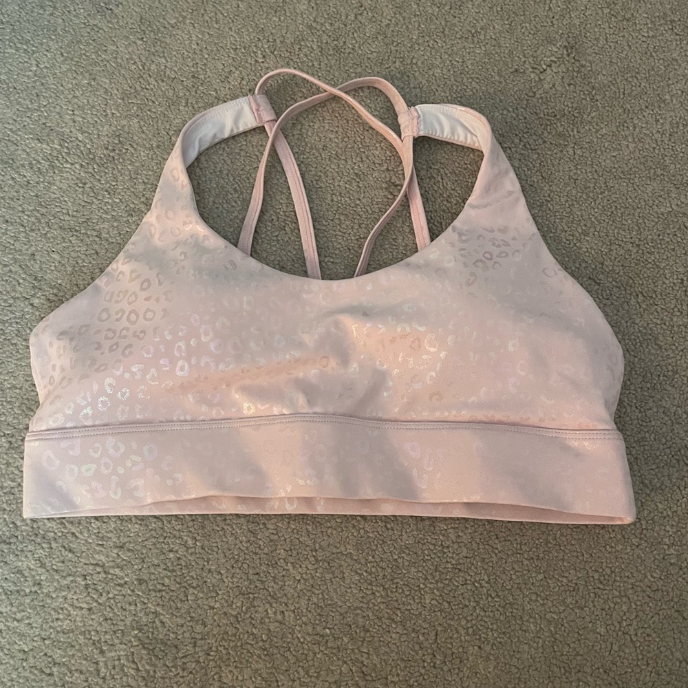 Zyia cheetah print sports bra